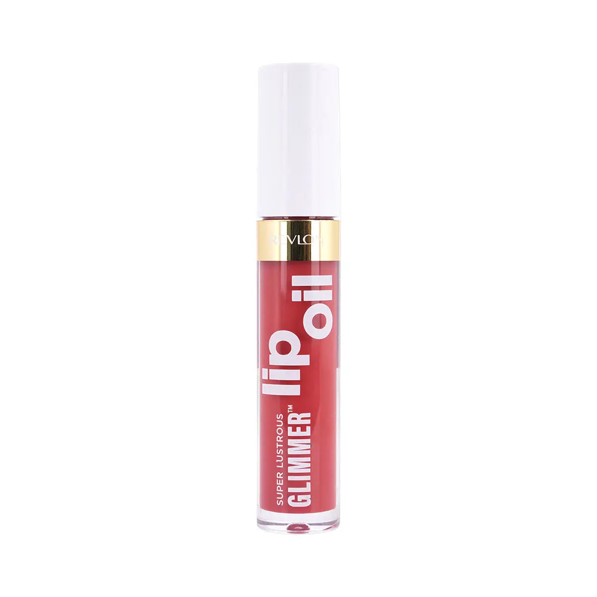 2-Revlon Super Lustrous Glimmer Lip Oil-08 Just Toasty +1