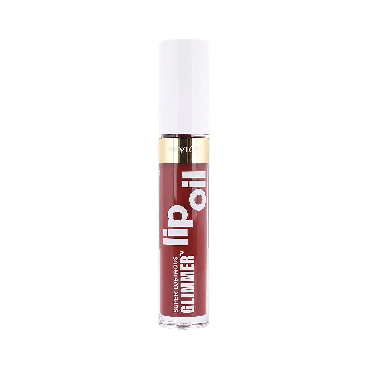 2-Revlon Super Lustrous Glimmer Lip Oil-010 Wined Down +1