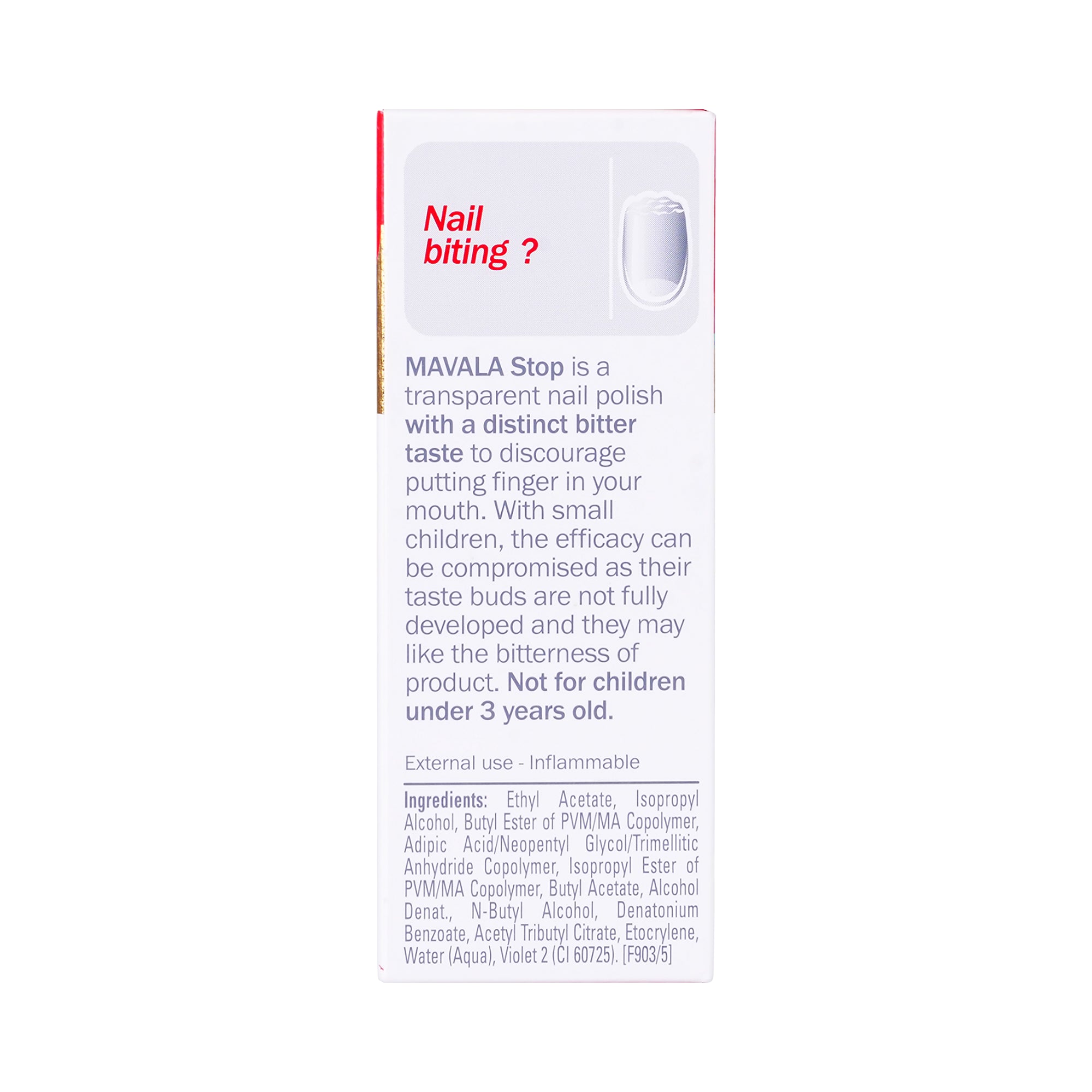 60313-Mavala Stop Nail Biting 10ml +6
