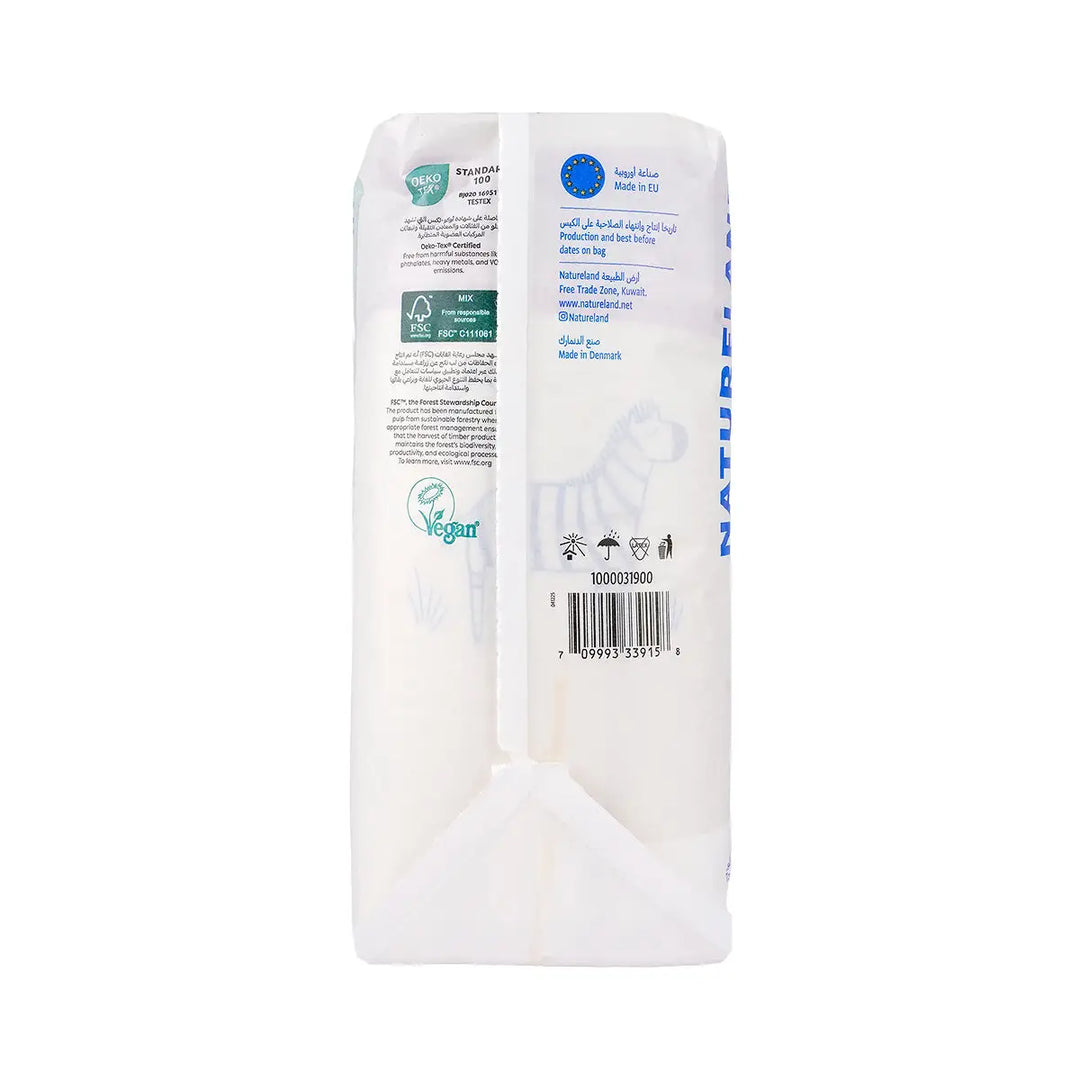 60318-Natureland Baby Care Diapers No.5 (12-18kg) 22pcs +3