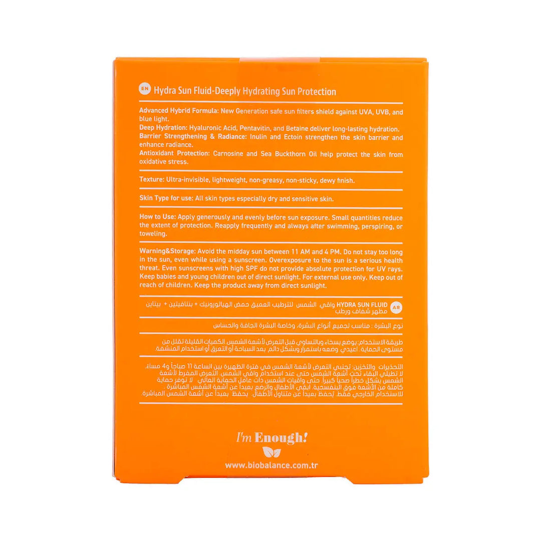 60322-Biobalance Hydra Sun Fluid SPF50+ 40ml +5