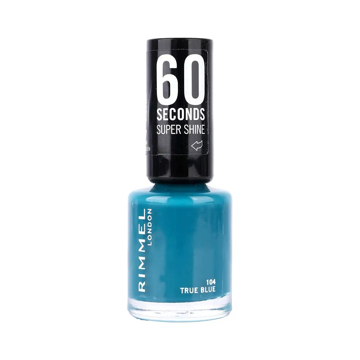 1-Rimmel 60 Seconds Super Shine Nail Polish-104 True Blue