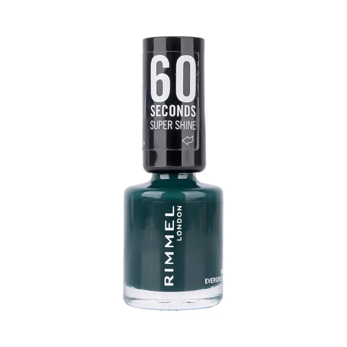 1-Rimmel 60 Seconds Super Shine Nail Polish-105 Ever Green