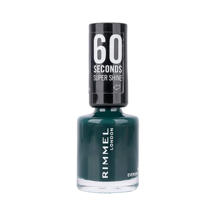 60327-Rimmel 60 Seconds Super Shine Nail Polish-105 Ever Green