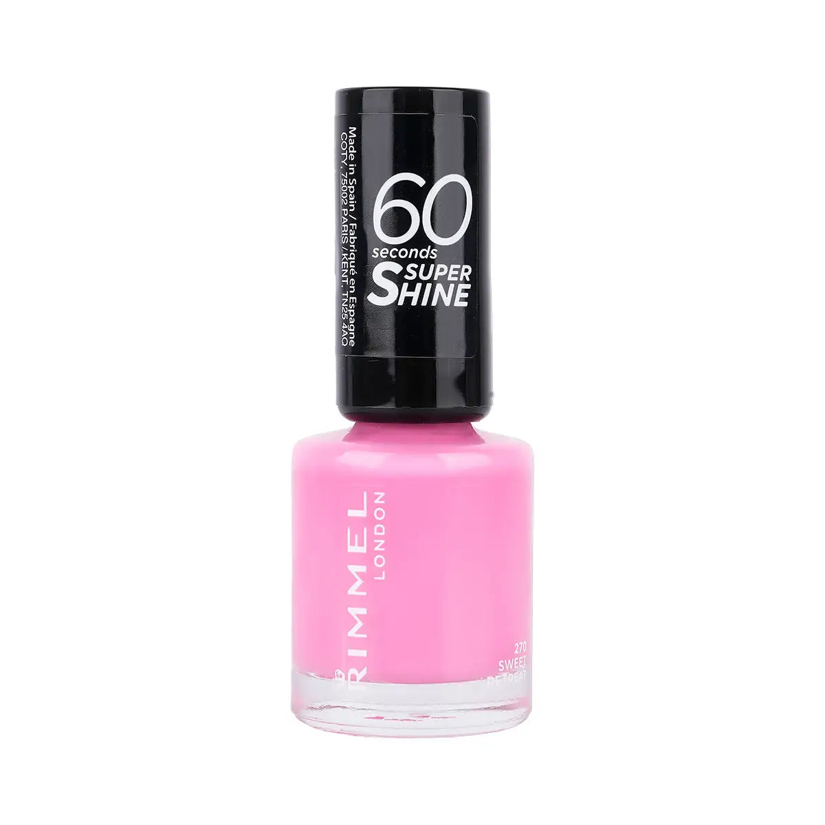 1-Rimmel 60 Seconds Super Shine Nail Polish-270 Sweet Retreat