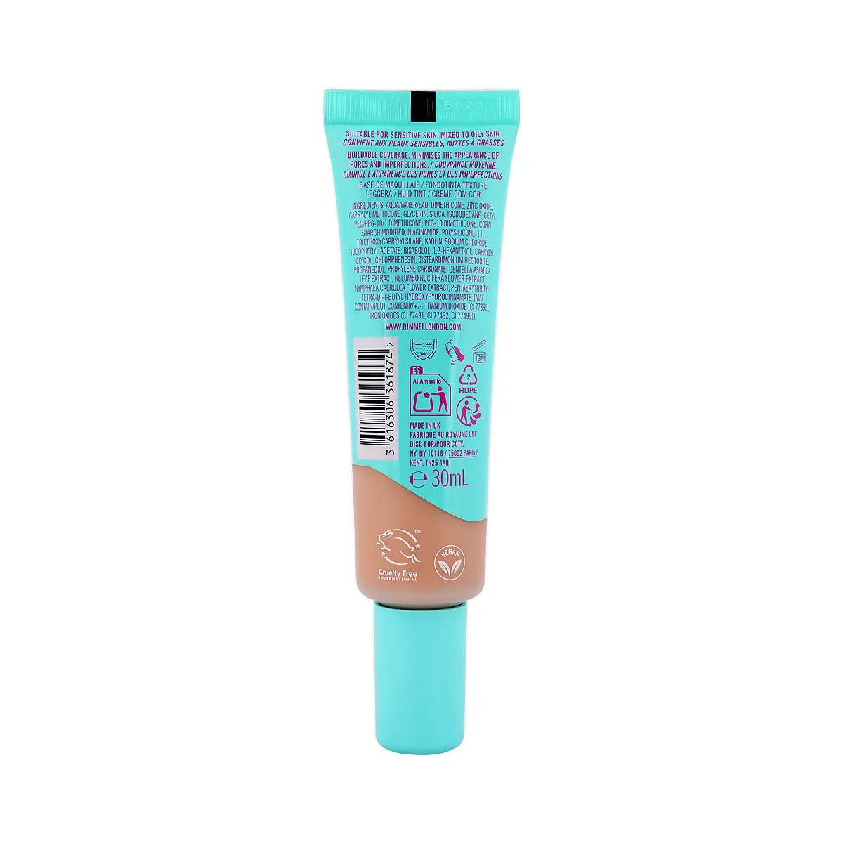 60345-Rimmel Kind & Free Blur It Out-150 Rose Vanilla +1