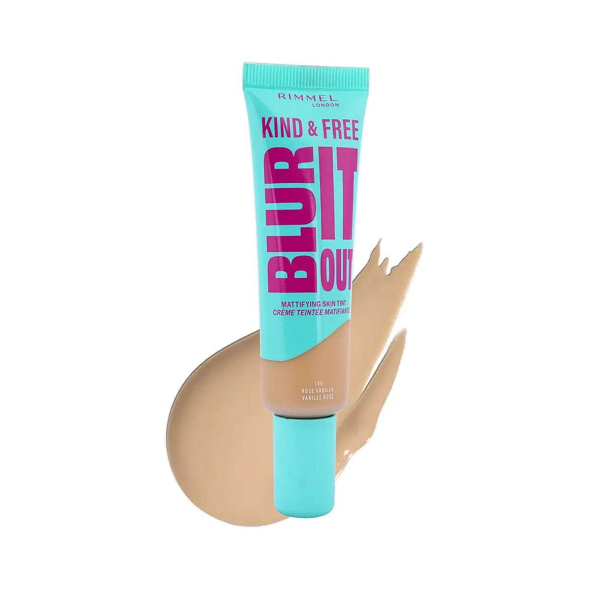 60345-Rimmel Kind & Free Blur It Out-150 Rose Vanilla +2