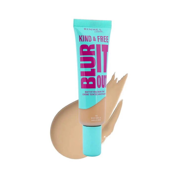 60345-Rimmel Kind &amp; Free Blur It Out-150 Rose Vanilla +2