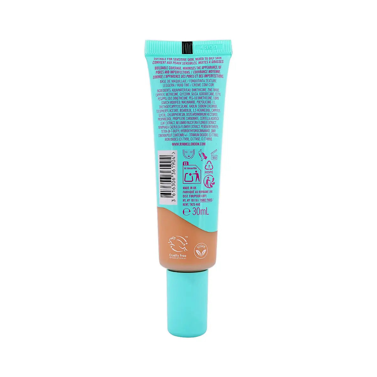 60347-Rimmel Kind & Free Blur It Out-250 Sun Beige +1