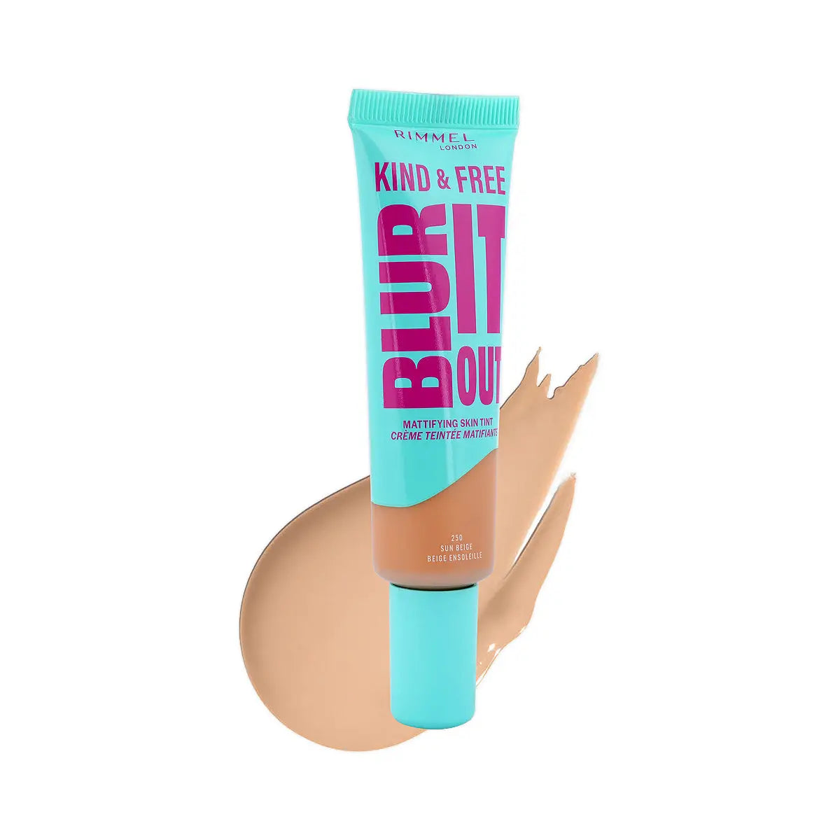60347-Rimmel Kind & Free Blur It Out-250 Sun Beige +2