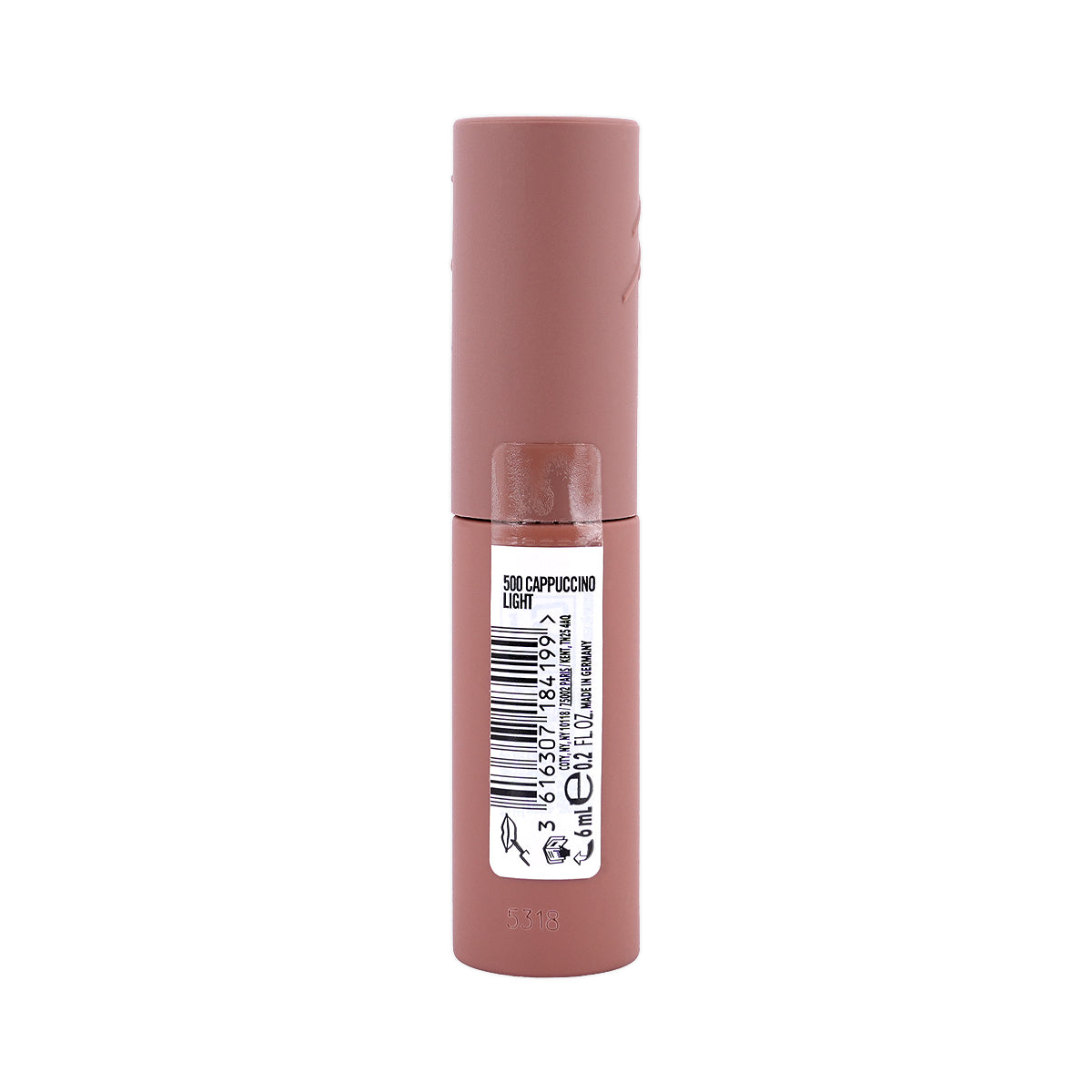 2-Rimmel Thrill Seeker Lip Latex-500 Cappuccino Light +1