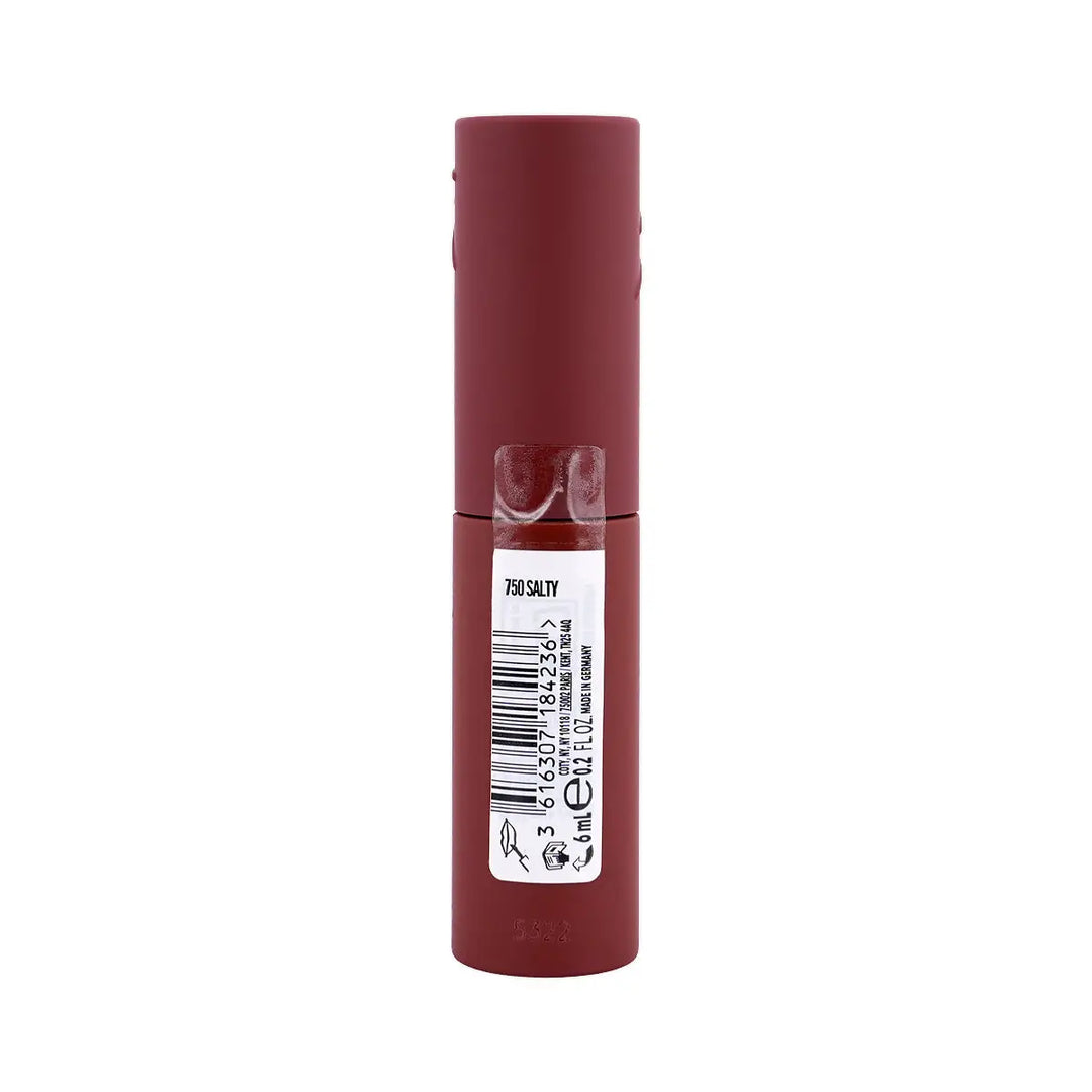 60358-Rimmel Thrill Seeker Lip Latex-750 Salty +1