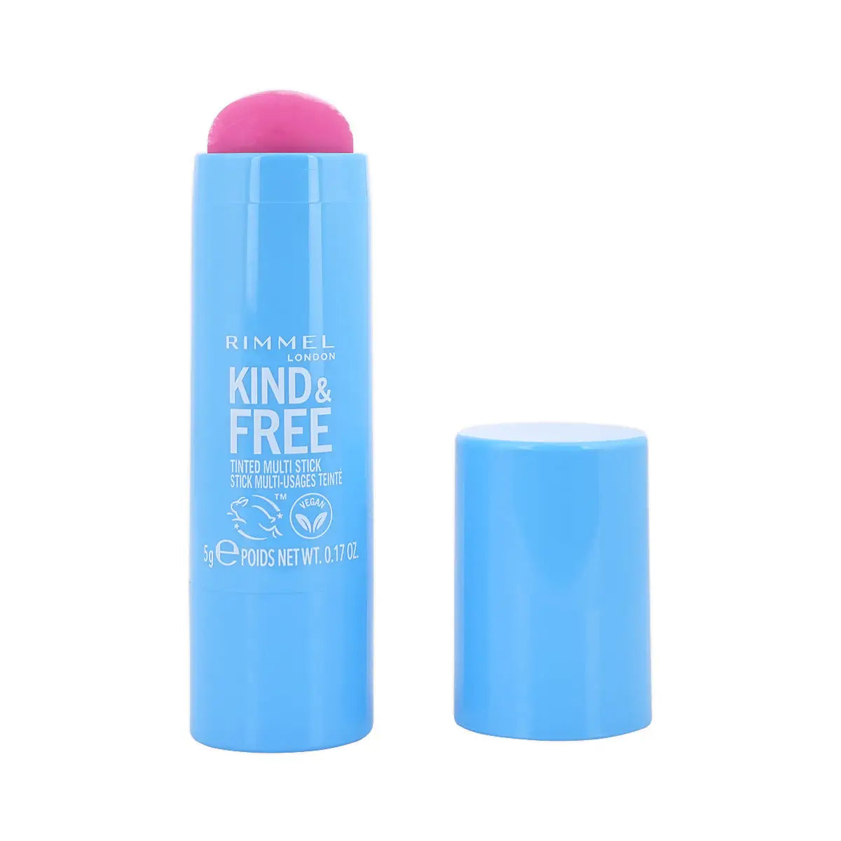 60377-Rimmel Kind & Free Tinted Multi stick-003 Pink Heat +1