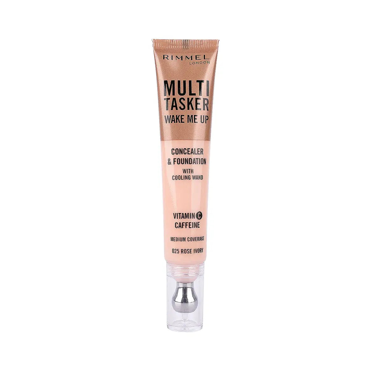 1-Rimmel Multi Tasker Concealer & Foundation- 025 Rose Ivory