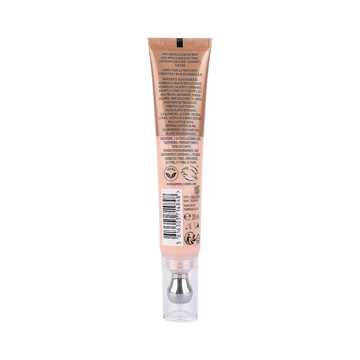 2-Rimmel Multi Tasker Concealer & Foundation- 025 Rose Ivory +1