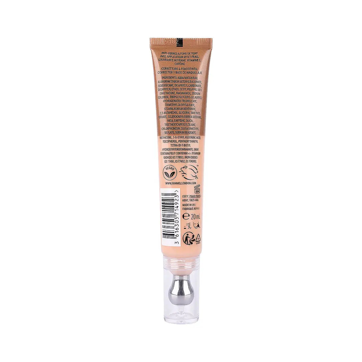 2-Rimmel Multi Tasker Concealer & Foundation-040 Ivory +1