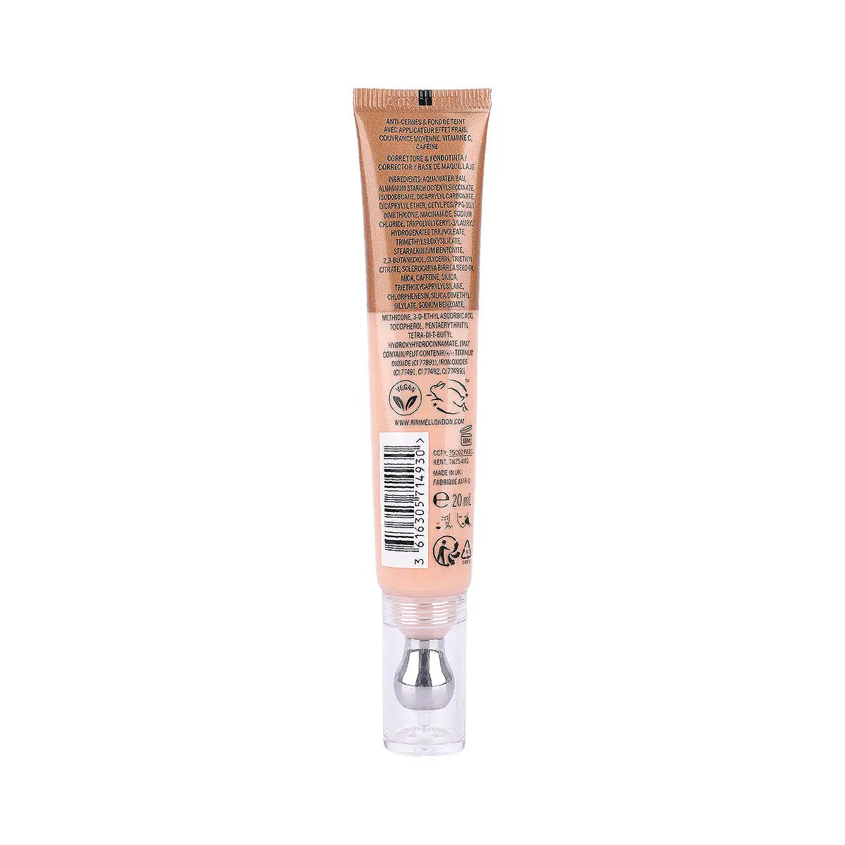 2-Rimmel Multi Tasker Concealer & Foundation-045 Classic Ivory +1