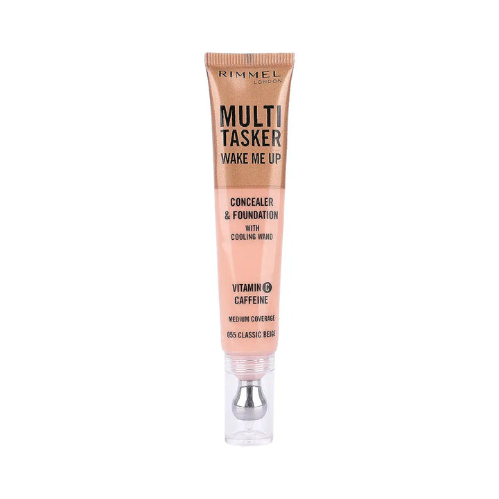 60384-Rimmel Multi Tasker Concealer &amp; Foundation-055 Classic Beige