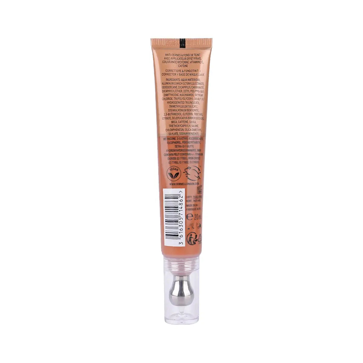 2-Rimmel Multi Tasker Concealer & Foundation-110 Warm Coconut +1