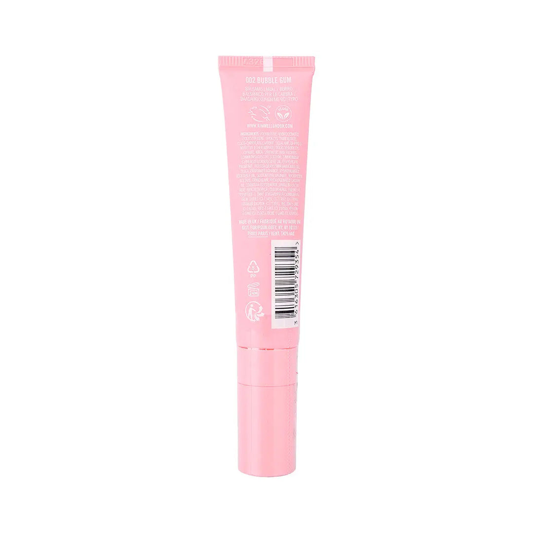 60395-Rimmel Oh My Gloss Lip Butter Balm-002 Bubble Gum +1