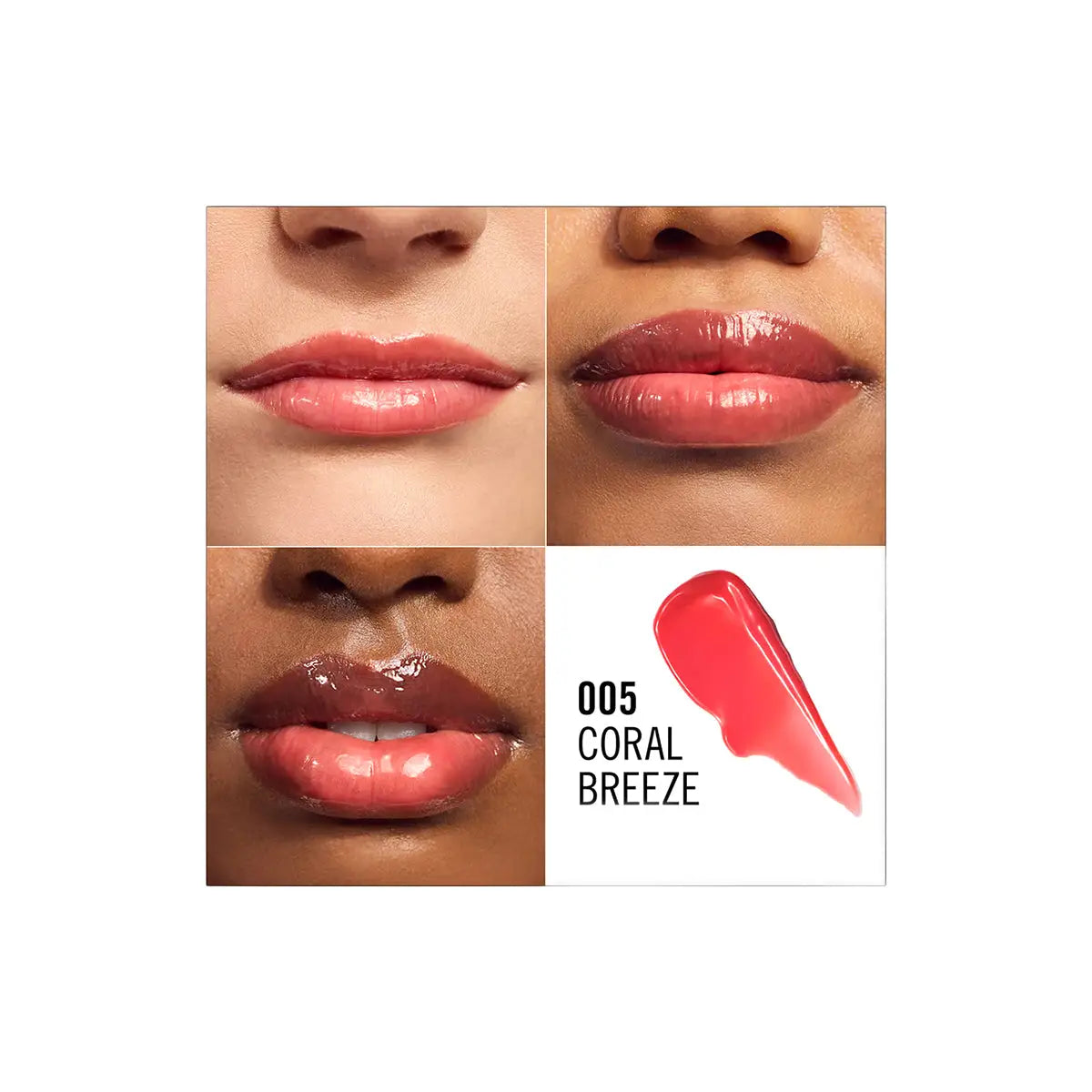 3-Rimmel Oh My Gloss Lip Butter Balm-005 Coral Breeze +2