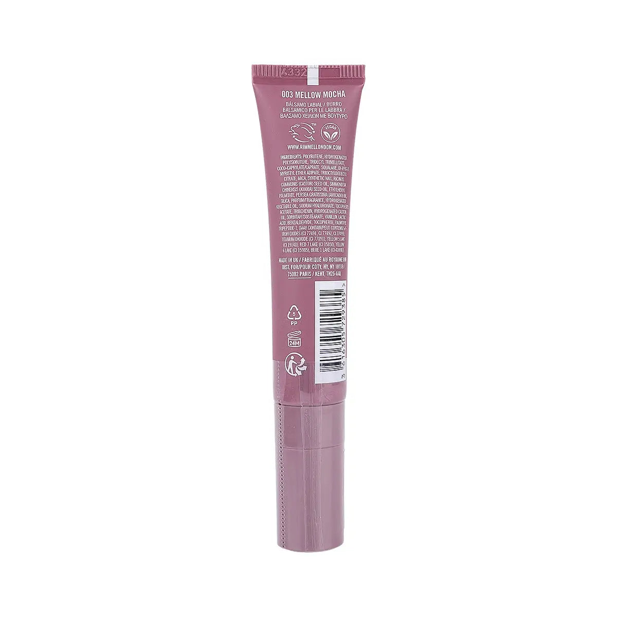 2-Rimmel Oh My Gloss Lip Butter Balm-003 Mellow Mocha+ 1