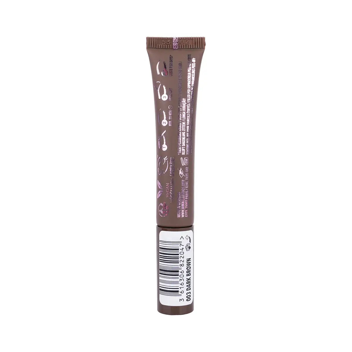 2-Rimmel Wonder Bond Brow Filler Peel-Off Tint-003 Dark Brown+ 1