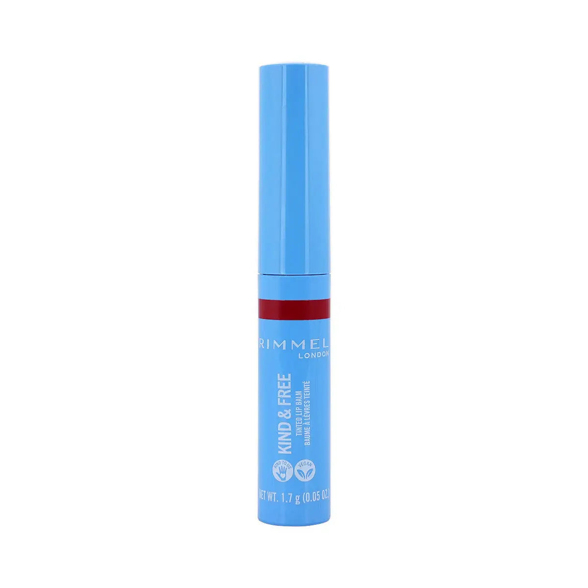 1-Rimmel Kind & Free Tinted Lip Balm-005 Turbo Red