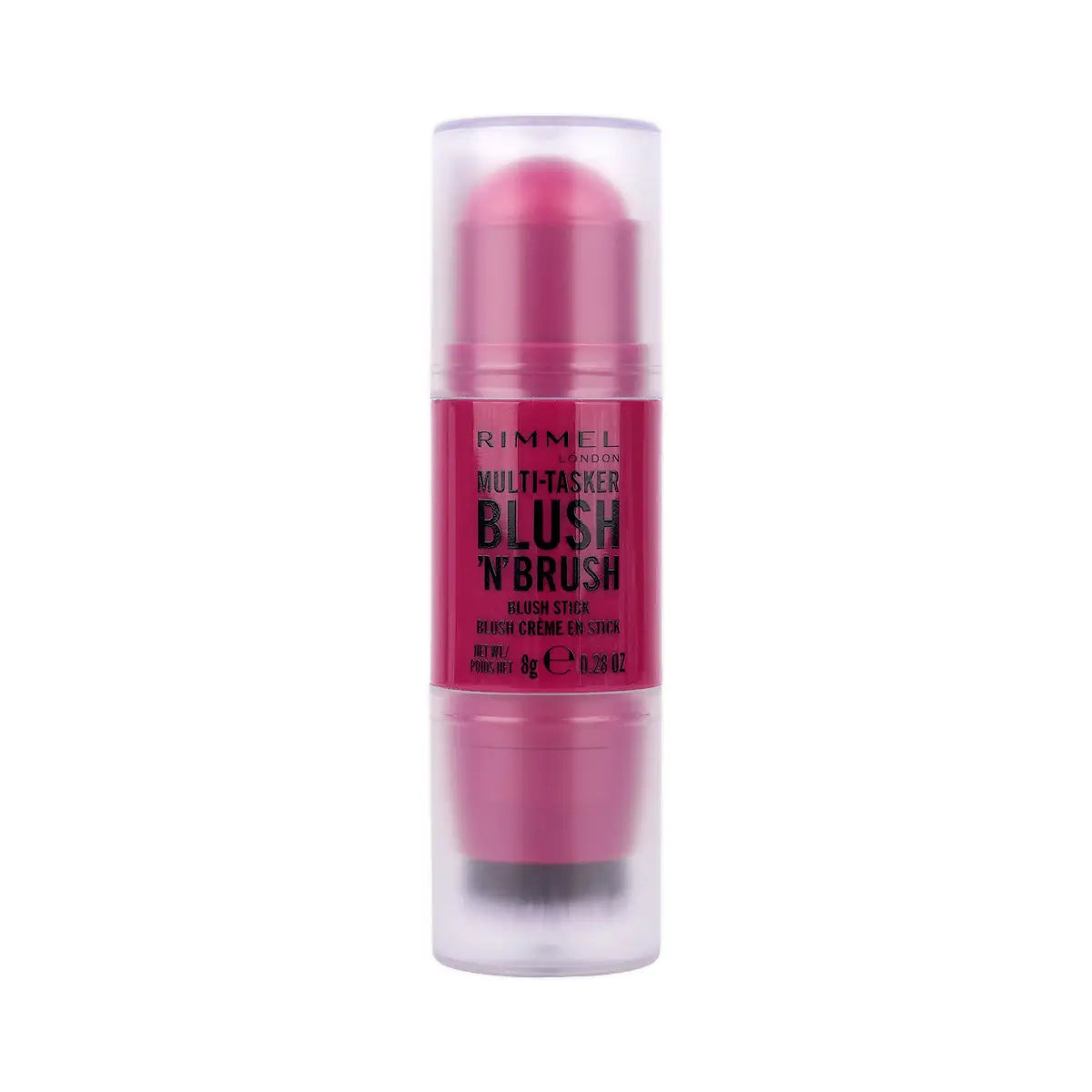 1-Rimmel Multi-Tasker Blush 'N' Brush Stick-200 Fushia Glam