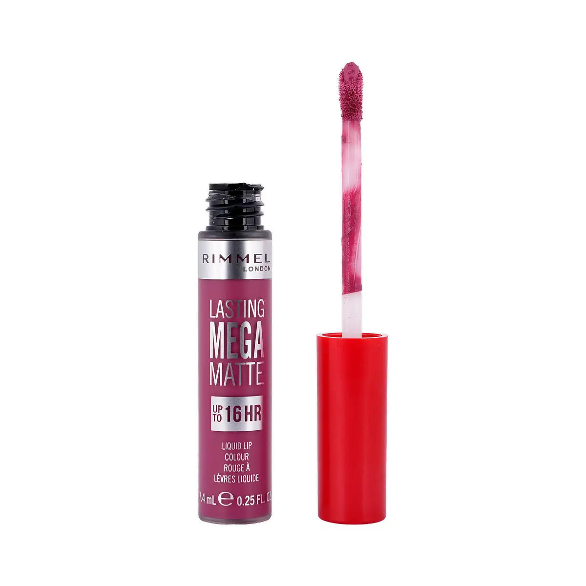 60420-Rimmel Lasting Mega Matte Liquid Lipstick-900 Ravishing Rose +1