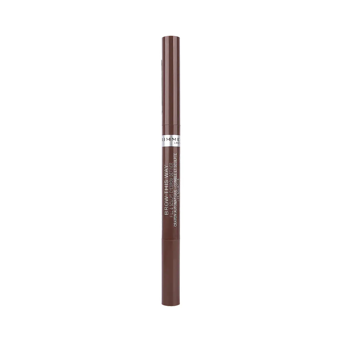1-Rimmel Brow This Way 2 In 1 Filler & Fixer-002 Medium Brown