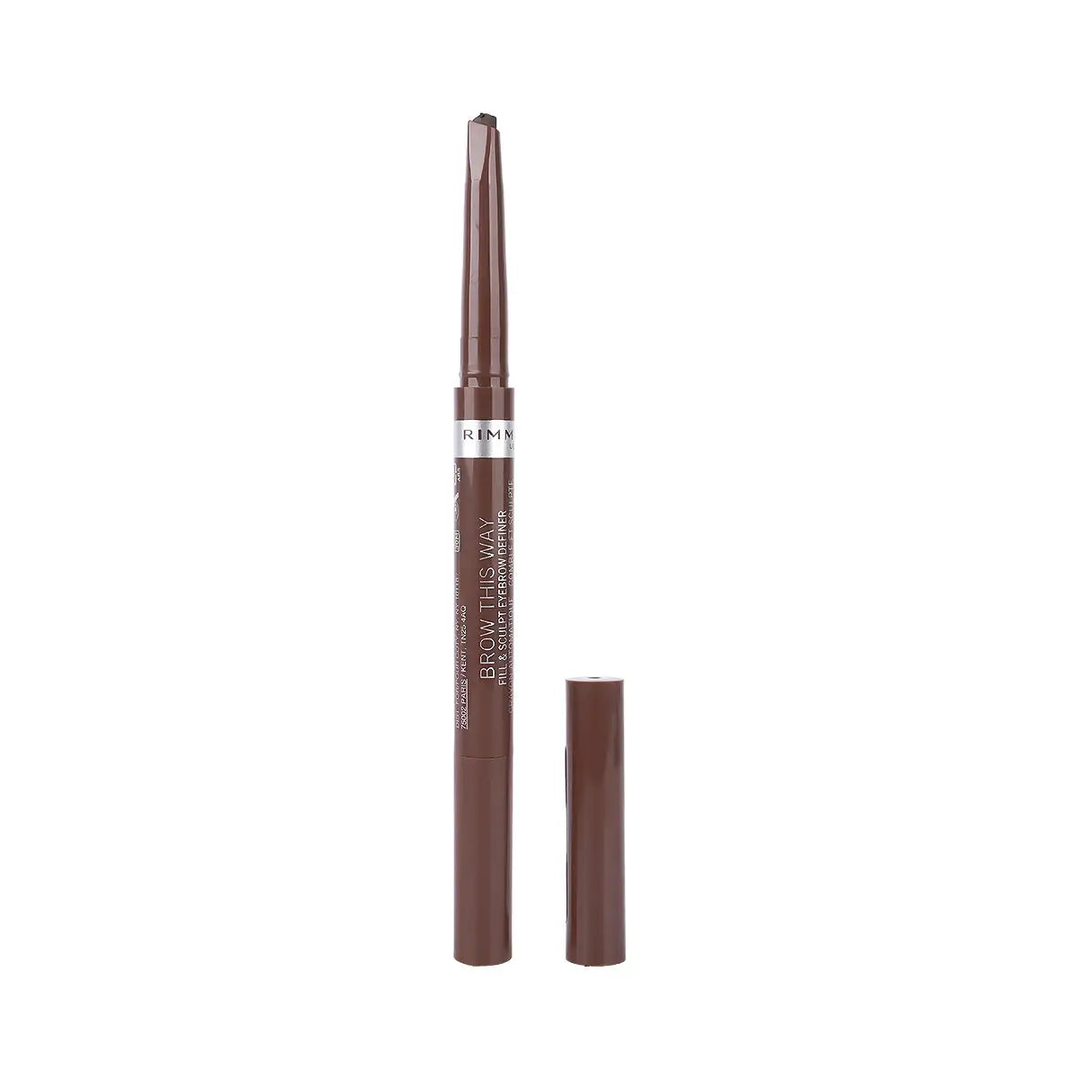 3-Rimmel Brow This Way 2 In 1 Filler & Fixer-002 Medium Brown +2
