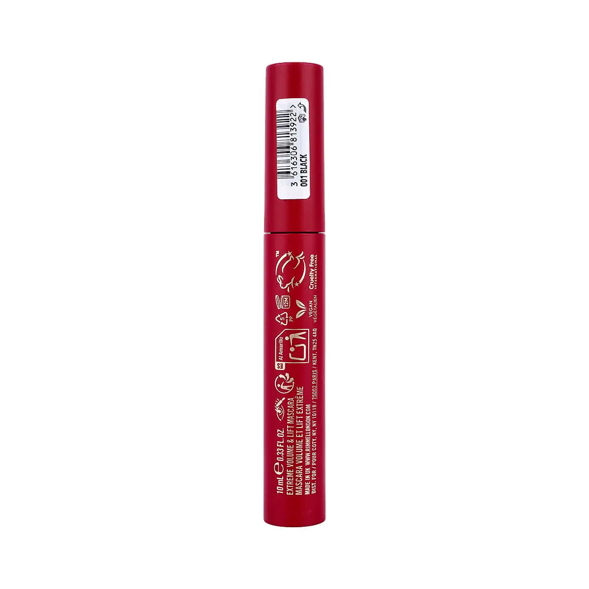 2-Rimmel Thrill Seeker Mega Lift Mascara-01 Black+ 1