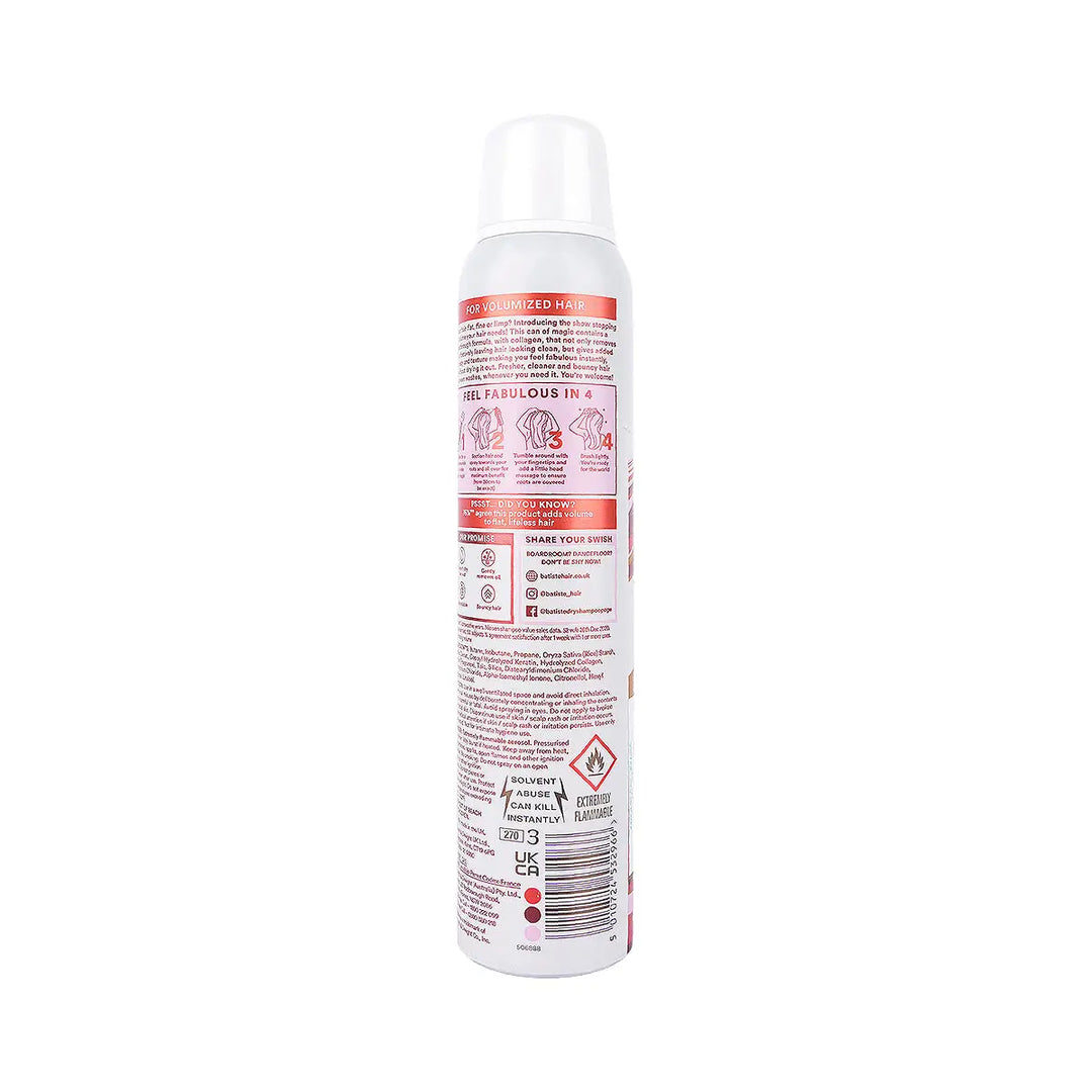 60450-Batiste Dry Shampoo 200mL - Volume +2