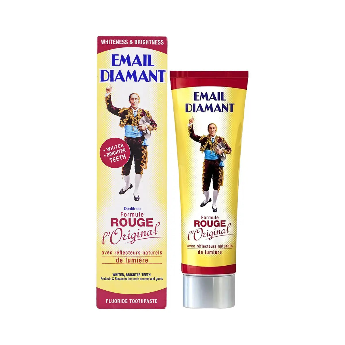 2-Email Diamant Fluoride Toothpaste 75ml +1