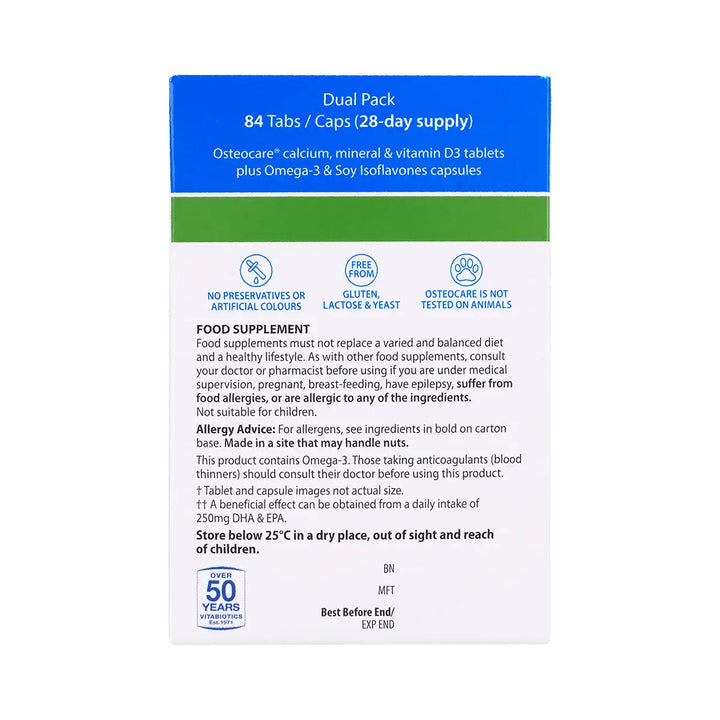 60457-Vitabiotics Osteocare Plus 84 Tabs +1