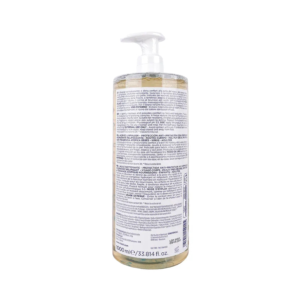 2-Rilastil Xerolact Cleansing Oil 1000ml +1
