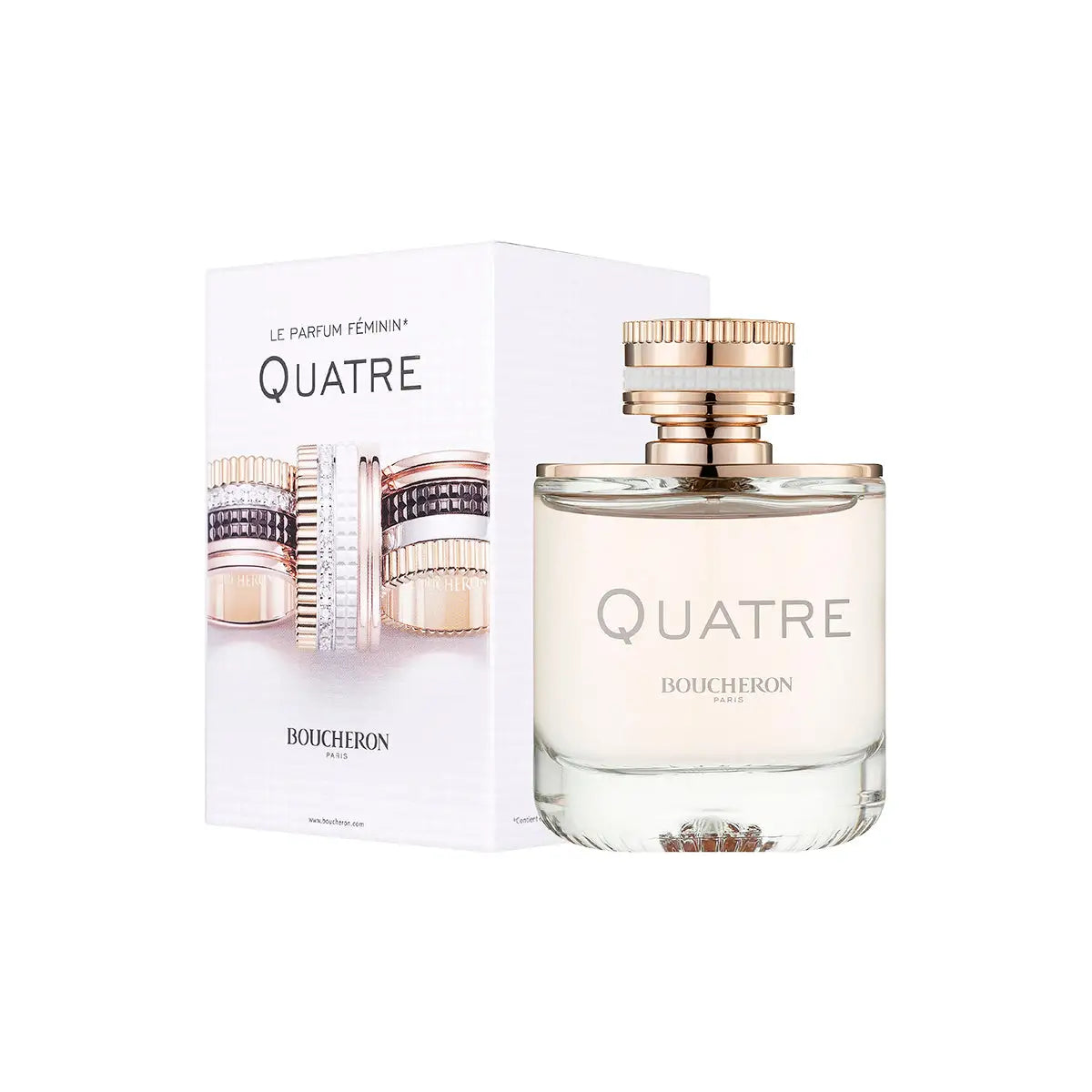 60477-Boucheron Quatre EDP Fragrance For Women 100ml +2