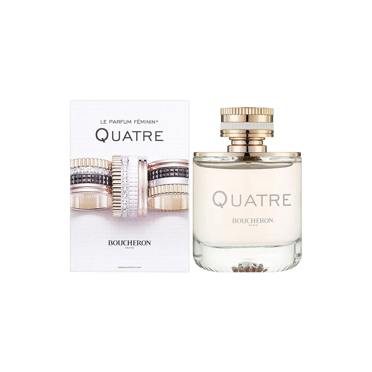 60477-Boucheron Quatre EDP Fragrance For Women 100ml +1