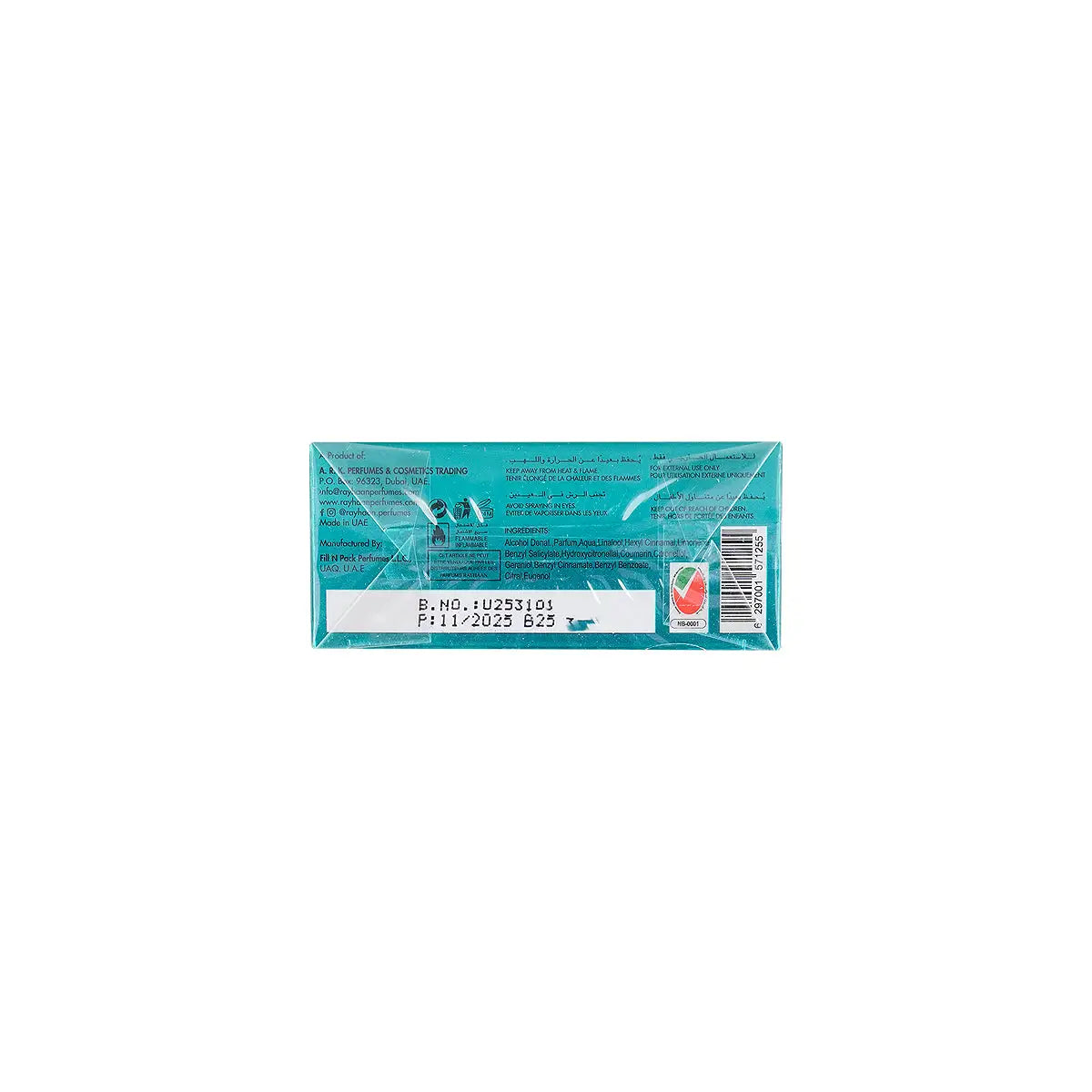 6-Rayhaan Tropical Vibe EDP 100ml-Unisex +5