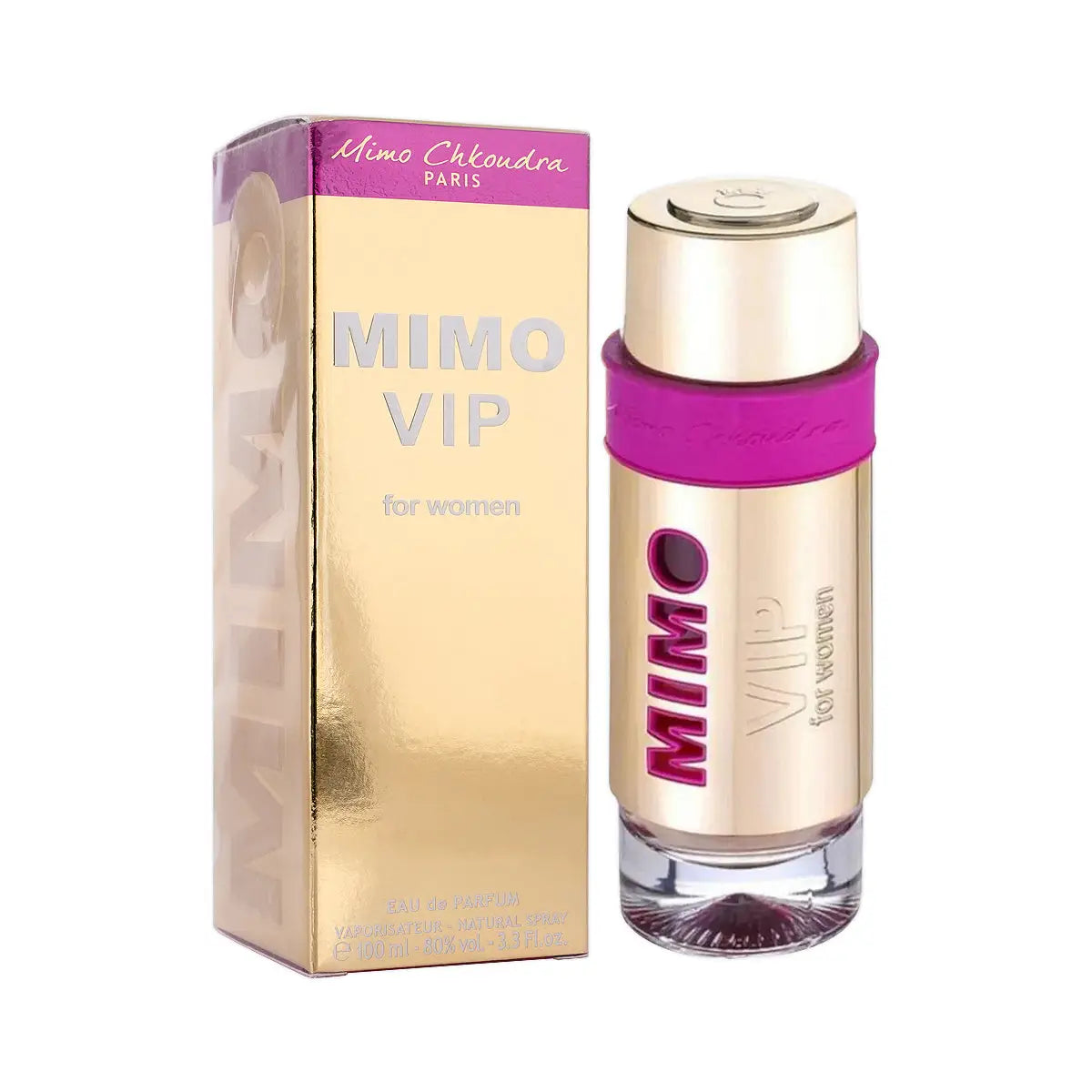 3-Mimo Vip For Women EDP 100ml +2