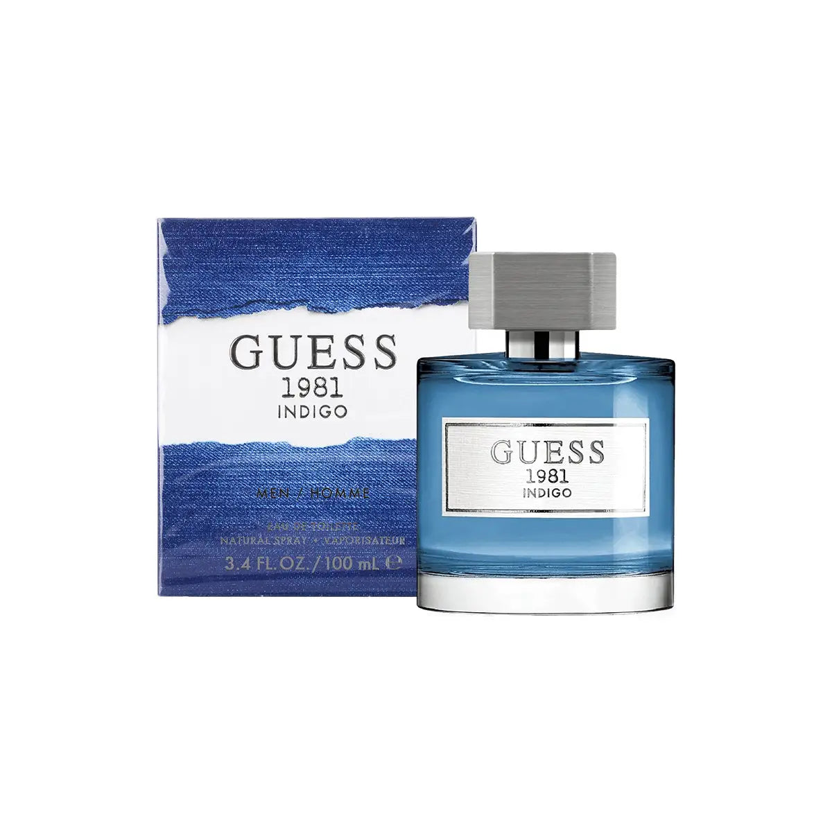 2-Guess 1981 Indigo For Men EDT 100ml +1