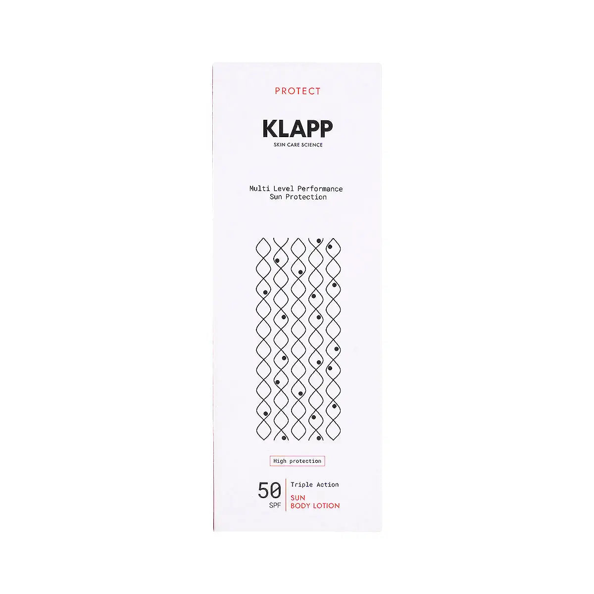 1-Klapp Triple Action Sun Body Lotion SPF50 200ml
