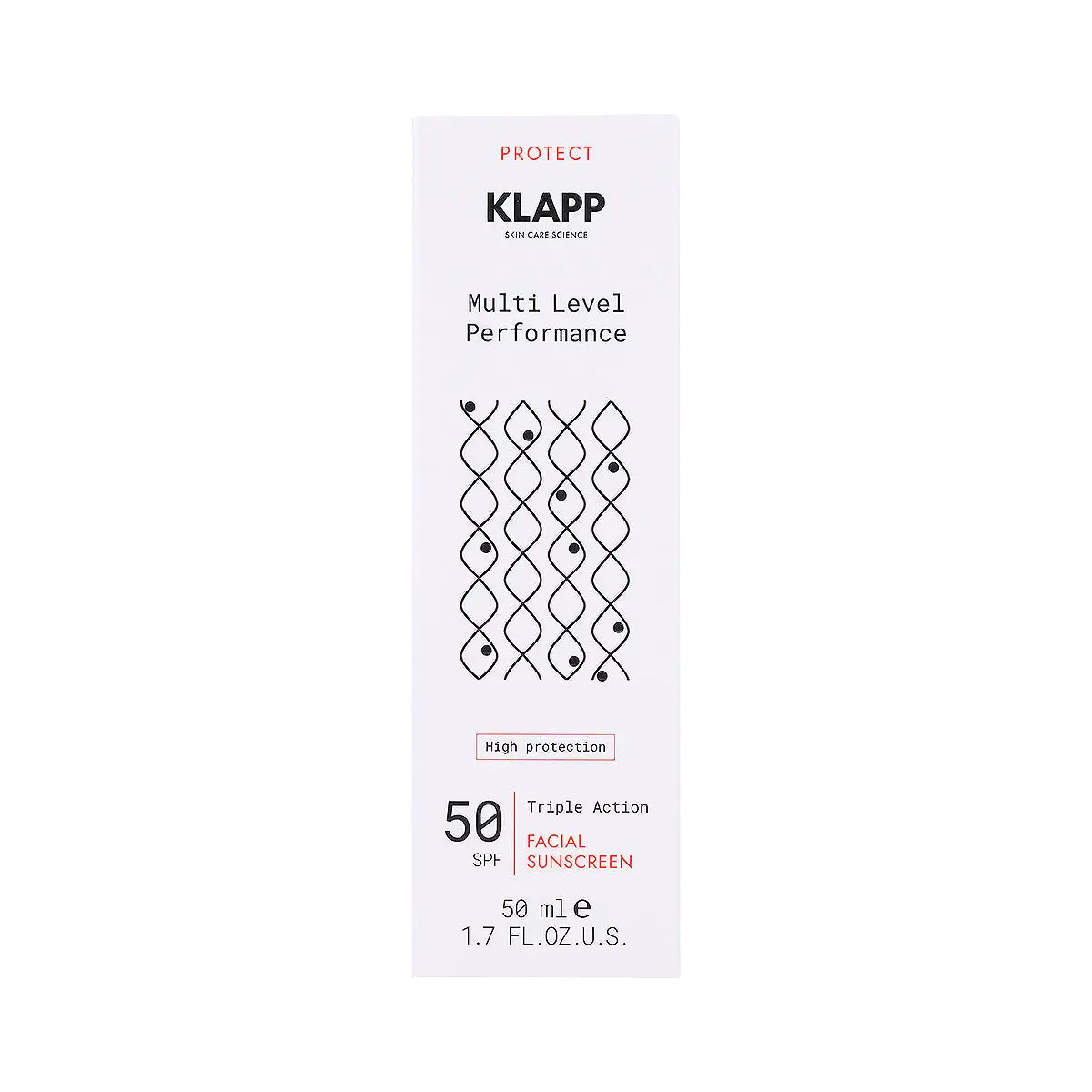 1-Klapp Triple Action Facial Sunscreen SPF50 50ml