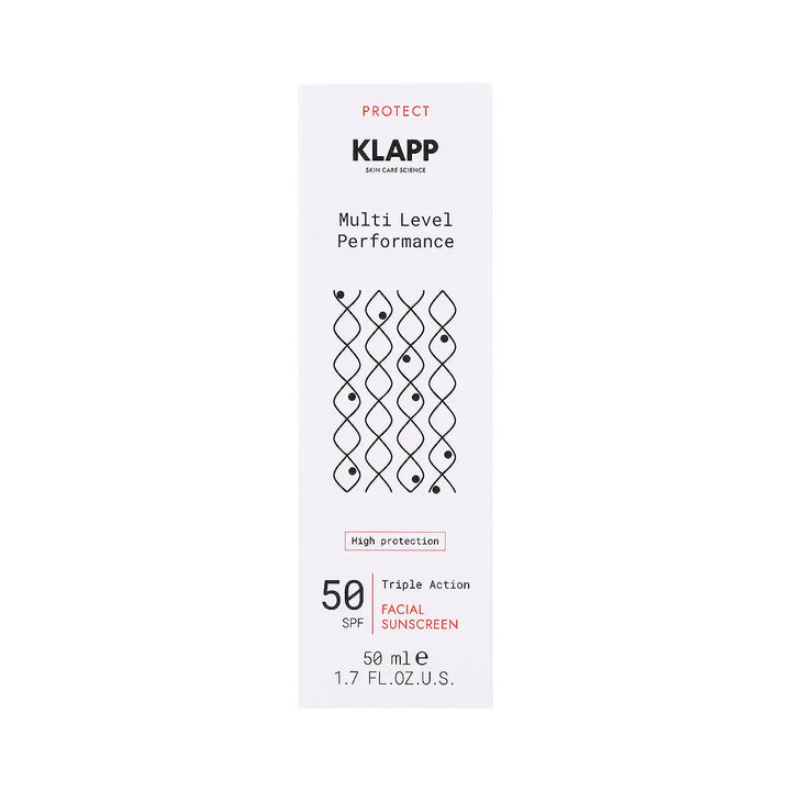 60550-Klapp Triple Action Facial Sunscreen SPF50 50mL