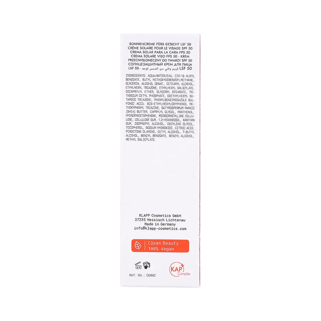 60550-Klapp Triple Action Facial Sunscreen SPF50 50mL +3