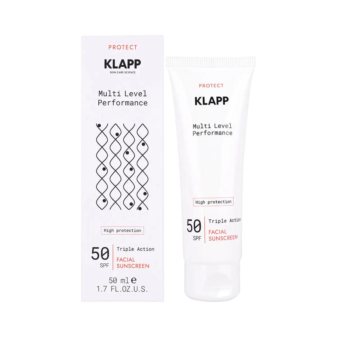 60550-Klapp Triple Action Facial Sunscreen SPF50 50mL +4