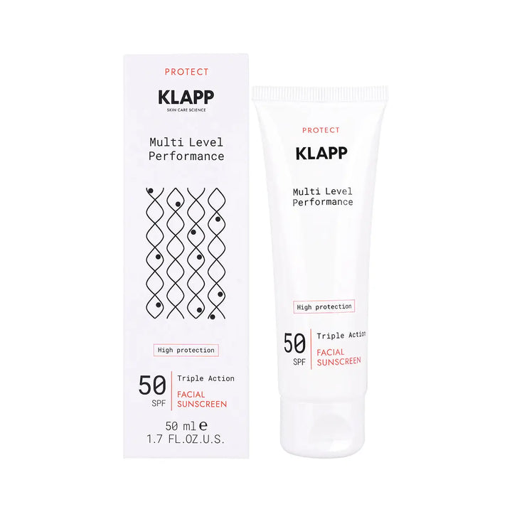 60550-Klapp Triple Action Facial Sunscreen SPF50 50mL +4