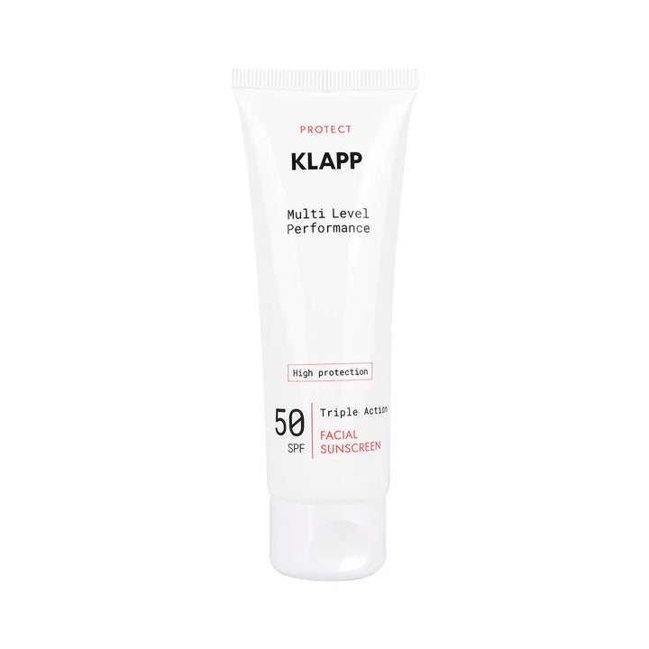 60550-Klapp Triple Action Facial Sunscreen SPF50 50mL +6