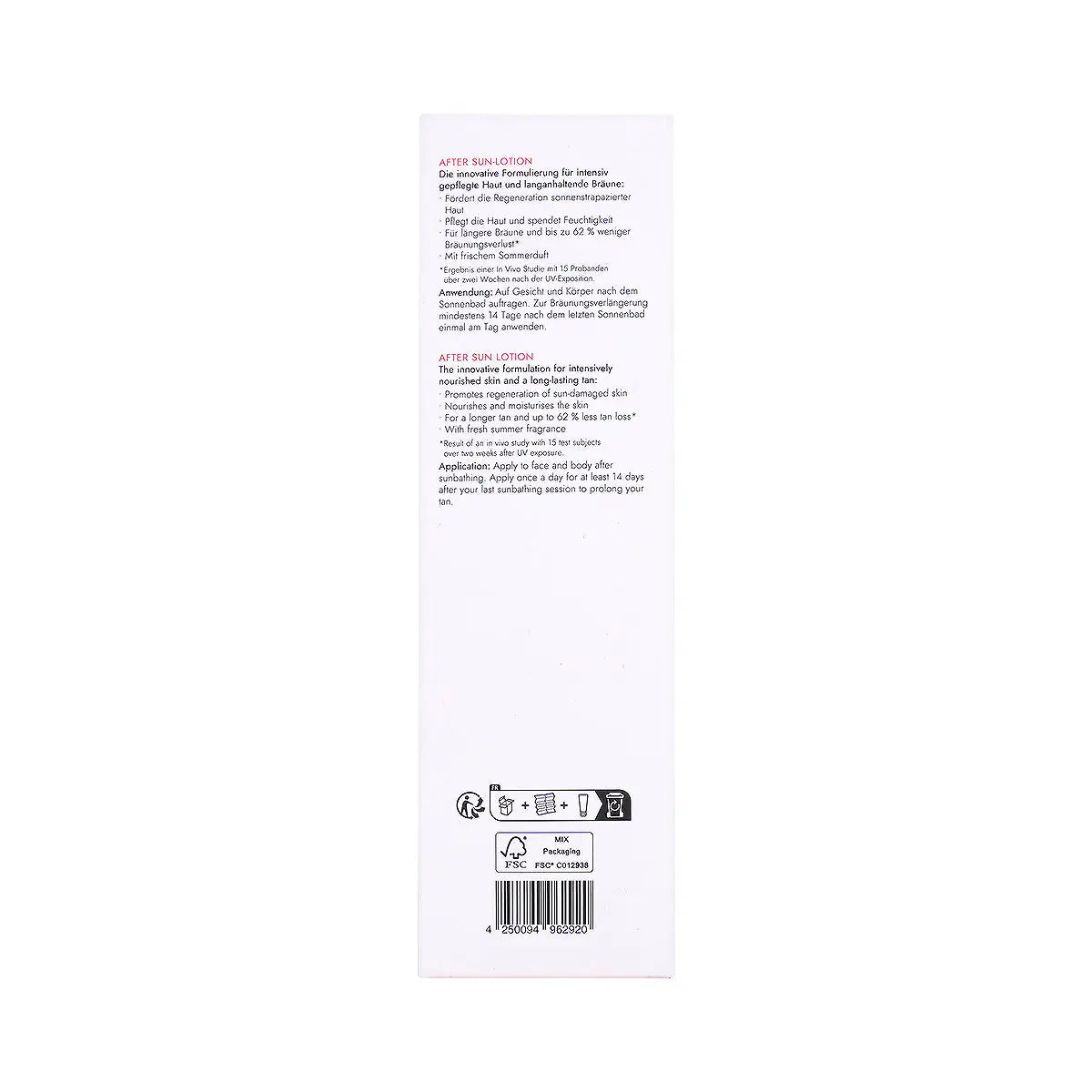 3-Klapp Triple Action After Sun Tan Lotion 200ml +2